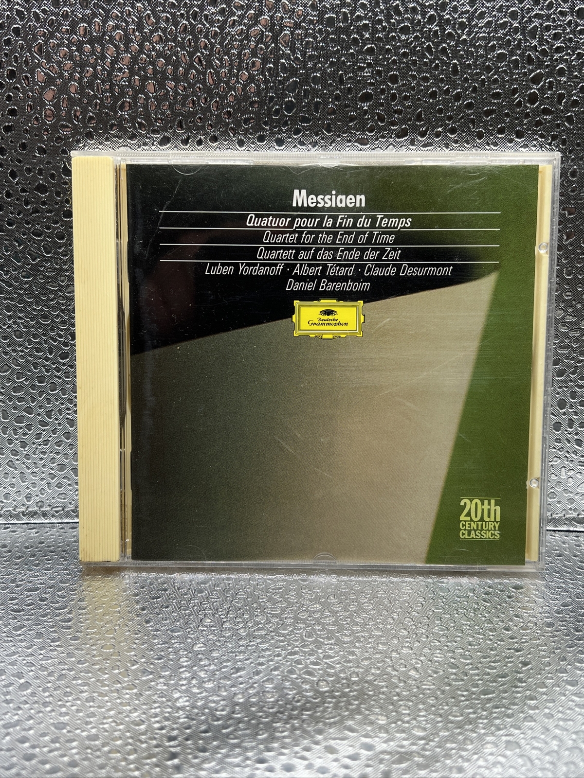 Messiaen BARENBOIM Quartet  End of Time ADD CD Deutsche Grammophon German Import