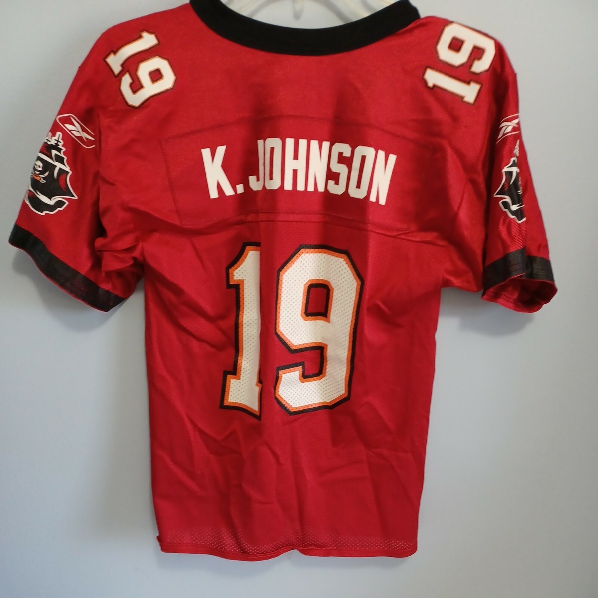 Reebok NFL Tampa Bay Buccaneers K Johnson Jersey (Size M) | eBay