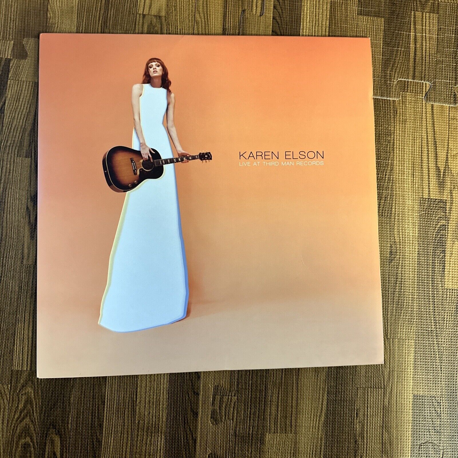 Vinyl KAREN ELSON LIVE AT THIRD MAN RECORDS 2 Tone Rare LP vault Release