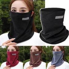 Winter Fleece Ski Neck Warmer Gaiter Tube Scarf Face Mask for Cold Weather US