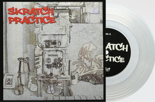 DJ T-Kut Skratch Practice (Vinyl LP) 7" Single Clear Vinyl