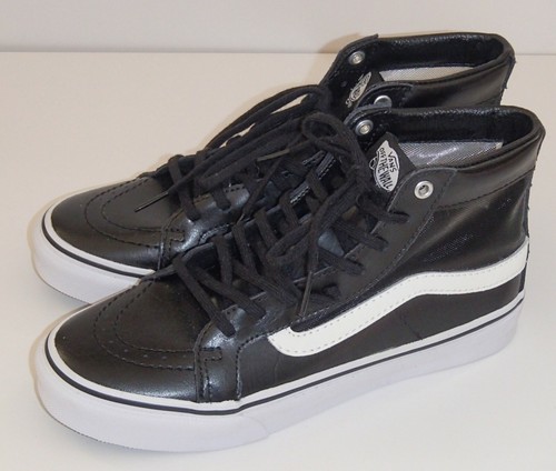 black leather vans uk
