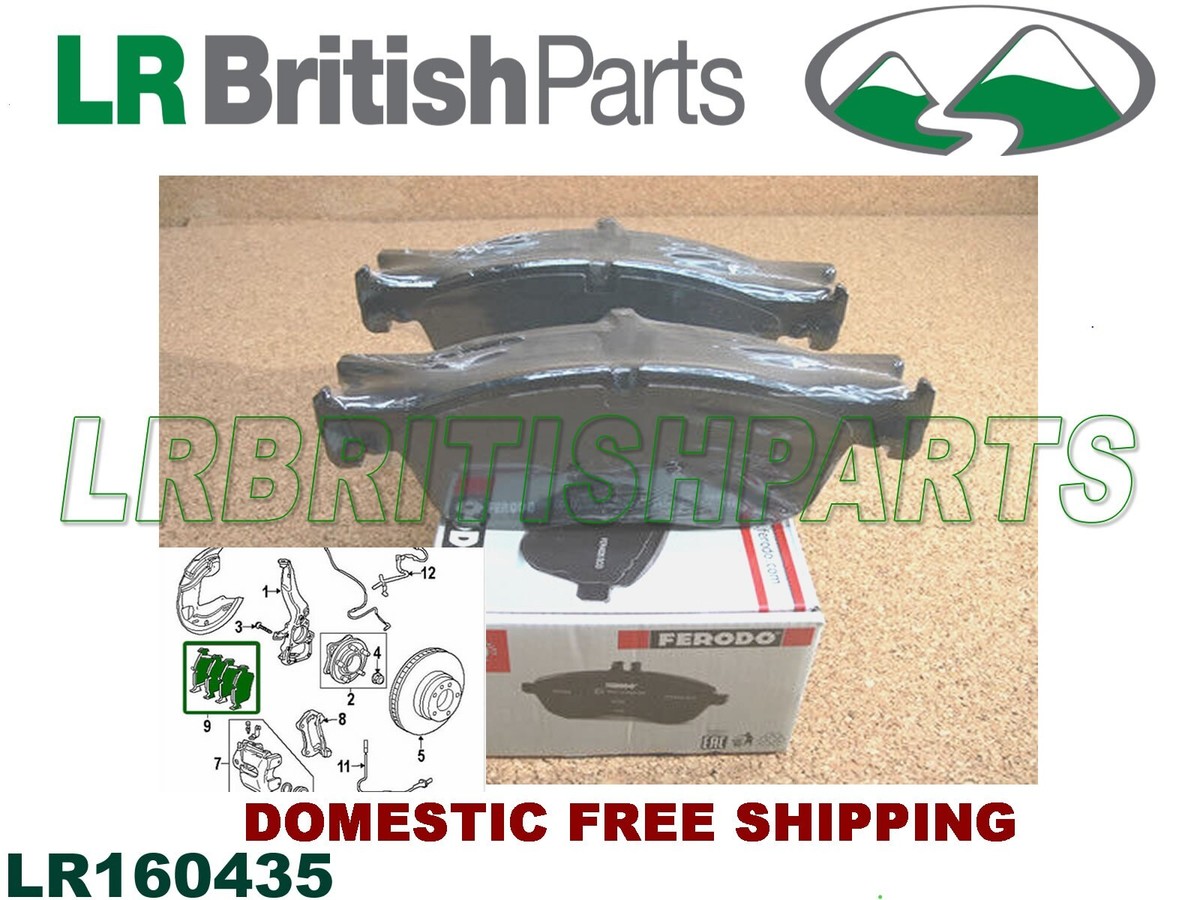 LAND ROVER FRONT BRAKE PADS DISCOVERY SPORT 15 EVOQUE 16-18 17