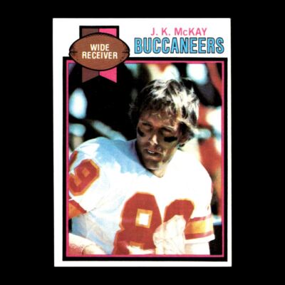 J.K. McKay 1979 Topps Tampa Bay Buccaneers #477 R311D 3