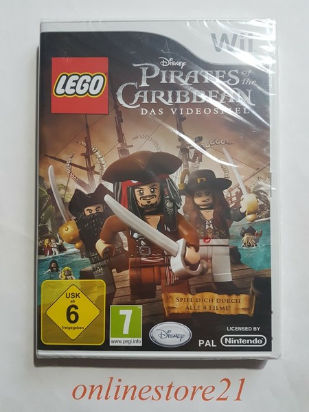 Lego Pirates Of The Caribbean Das Videospiel Nintendo Wii Deutsch-image