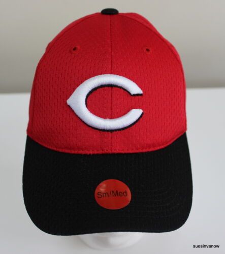 Cincinnati Reds Hat 3D Embroidered Baseball Cap MLB Lic Unisex Lg Kids Nylon - Picture 1 of 2