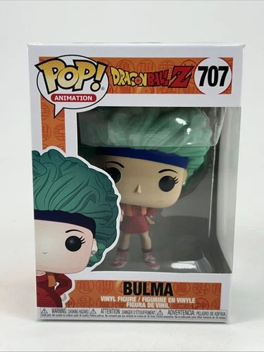 Funko Pop! Vinyl Dragon Ball Z Bulma #707 Animation Vinyl Figure