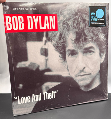 ''Love and Theft'' by Bob Dylan (2LP, 2017, black vinyl, 180g reissue, prntd slvs)