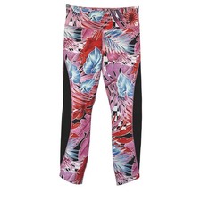 Nike One Leggings Tropical Laser Fuchsia Print Size M