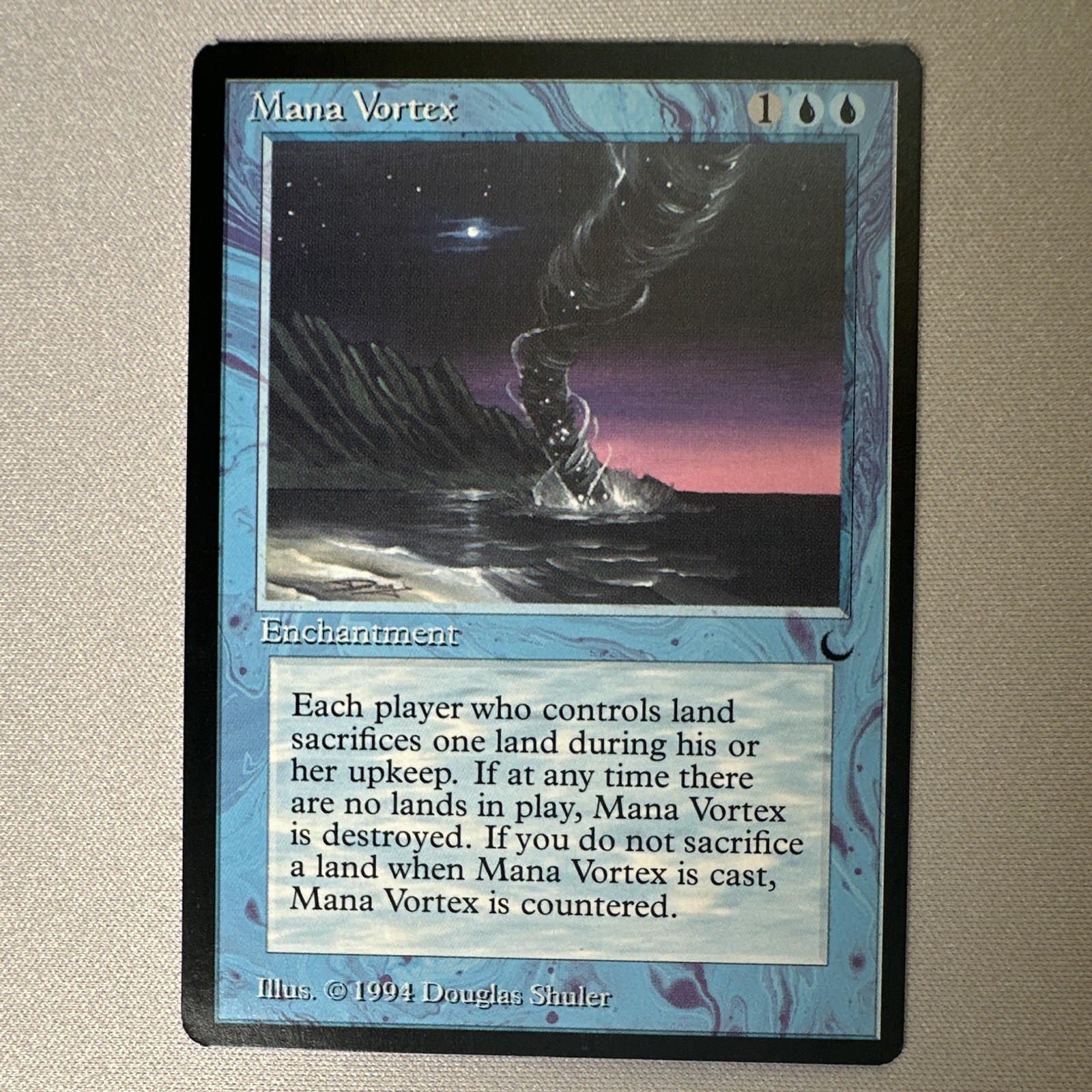 MTG Mana Vortex The Dark 1994 #31 Rare Reserved List NM Magic The Gathering