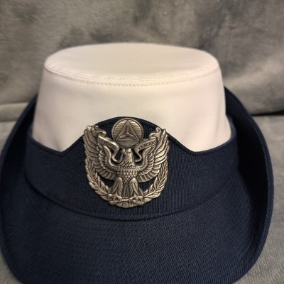 US Air Force Women Cap WAF Dress Cap Semper Vigilans Propeller Size 22 1/2