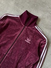 Adidas Retro Originals Firebird Beckenbauer Velours Rare Trainingsjacke 2000s
