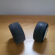 Rear wheels and tyres for Yokomo YZ-2 CAL 3 buggy