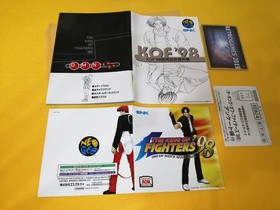 SNK Neo Geo THE KING OF FIGHTERS 98  +  REG CARD + BOOK  Neogeo  AES