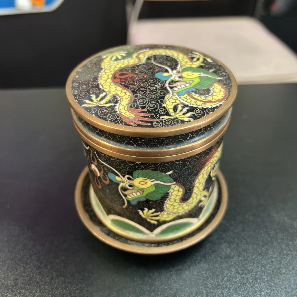中国景泰蓝在中国古董碗| eBay