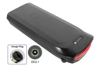 36V 13Ah Gepäckträger Elektrofahrrad Akku für JoyCube Battery SF 03