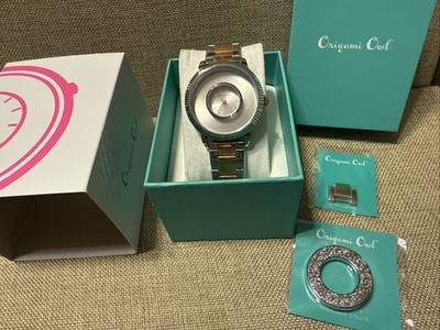 Origami Owl Silver & Rose Gold Signature Living Locket Watch ~ LK5008 ~ NIB