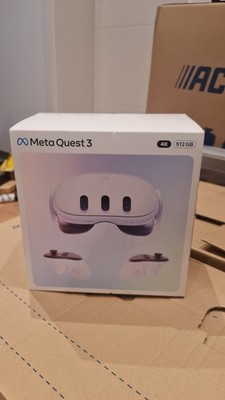 Meta Quest 3 512GB Neu ungeöffnet mit Rechnung und Garantie VR  Oculus Brille