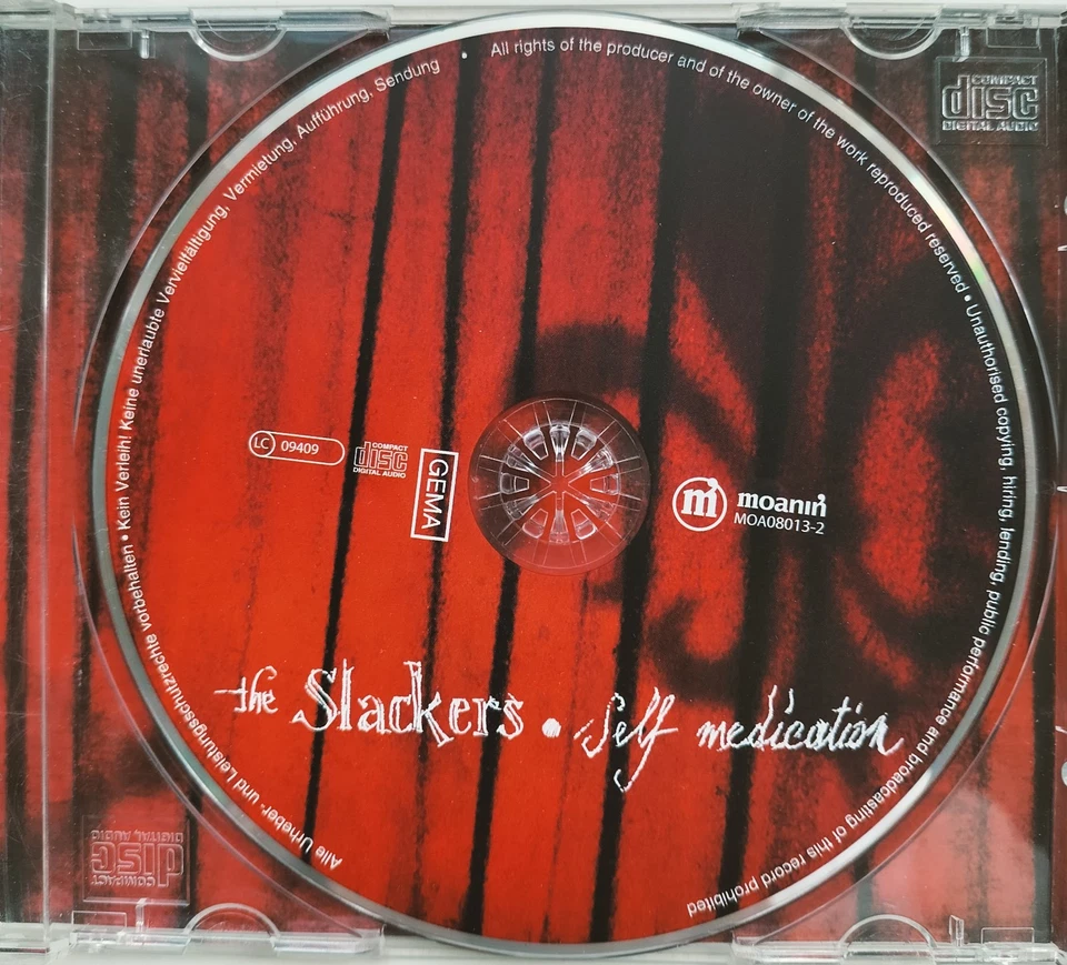 THE SLACKERS Self Medication CD 2008 Aggrolites RWW Sublime Madness Rancid - Bild 2 von 4