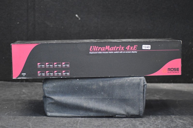 Rose Electronics EE4-4X4V Keyboard - Video - Mouse Matrix Switch (as shown)