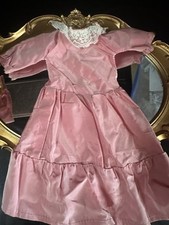 Vintage Doll Dress For Antique Composition Or Jumeau German Bisque Or Bru Doll