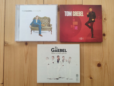 Tom Gaebel - 3 CDs - Sammlung - Good Life, So Good To Be Me, Music To Watch...