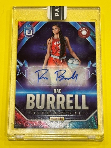 2026 Panini Instant Rae Burrell WNBA Unrivaled Studio Stars #22 1/1 Galaxy auto