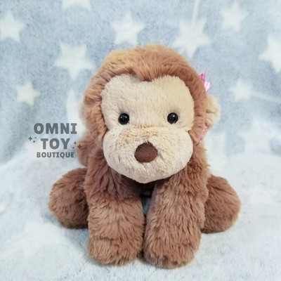 Peluche Scimmia Morbida Gelatina Gatto Smudge – 7,09 Pollici – Giocattolo Per Bambini
