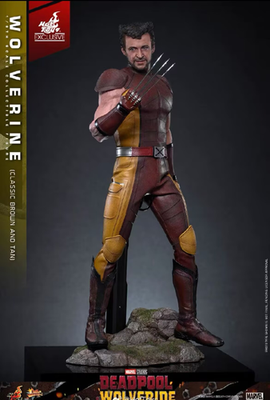 New Hot Toys MMS831 Deadpool & Wolverine Wolverine Classic Brown