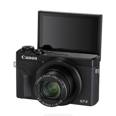 Canon PowerShot G7 X Mark III 20.1MP - Black 95%New