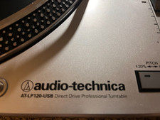 Audio-Technica AT-LP120-USB Direct-Drive Professional Turntable USB and Analog 