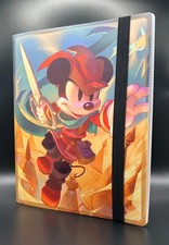 Disney Lorcana Mickey Mouse Brave Little Tailor Portfolio Binder