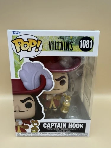 Funko Pop! Vinyl: Disney - Captain Hook #1081 w/Protector