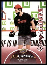 2021-22 Upper Deck UD Canvas YG Shane Pinto Rookie Ottawa Senators #C103