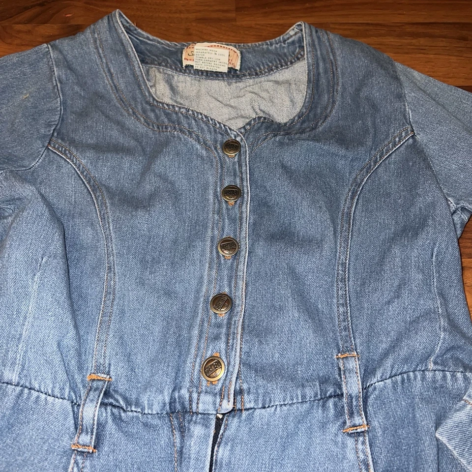 Women Denim Dress - Image 2 of 4