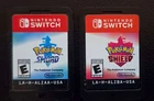Nintendo Switch - POKEMON SWORD & SHIELD - Used Cartridges Only - Tested & Work