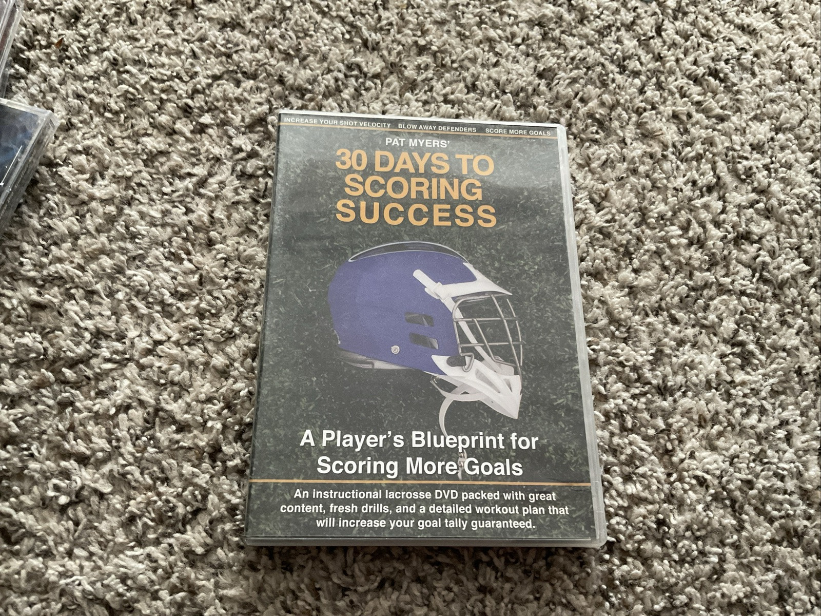 30 DAYS TO SCORING SUCCESS DVD Pat Myers Lacrosse Offense Blueprint LAX OOP !