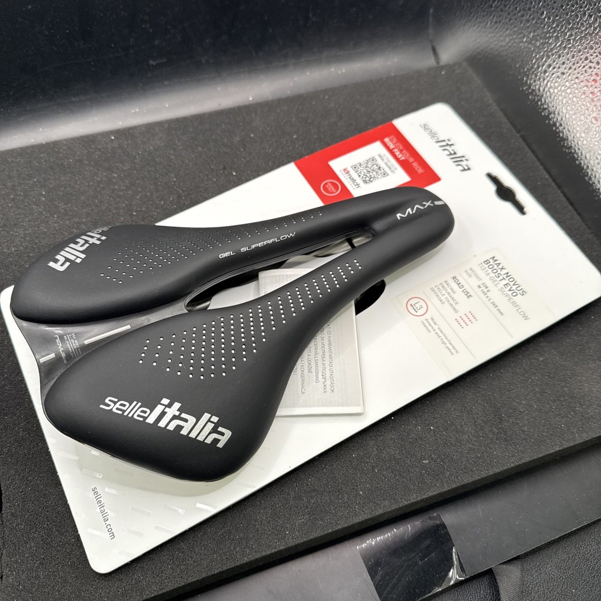 Selle Italia Max Novus Boost Evo Ti316 Cycling Saddle Seat