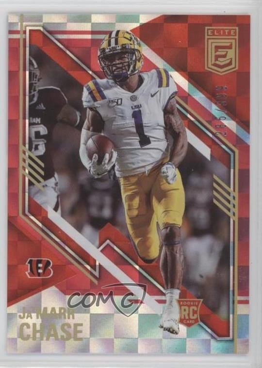 2021 Panini Donruss Elite Rookies Red /399 Ja'Marr Chase #121