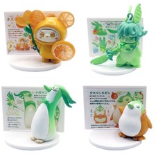 Stand Stones Blind Box Gacha  Vegetable Fruit Fairy  Mouse Bunny Penguin Figure