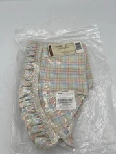 🐣 Longaberger 2005 Easter Basket Liner-Easter Plaid–NIP–Spring Collectible!🌷