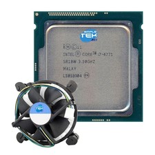 Intel Core I7-4771 LGA 1150 Processeur CPU 4c/8t Max 3,90ghz + Dissipateur_