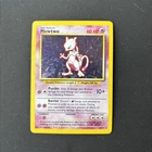 Pokemon Card Base Set Holo Mewtwo 10/102 WOTC