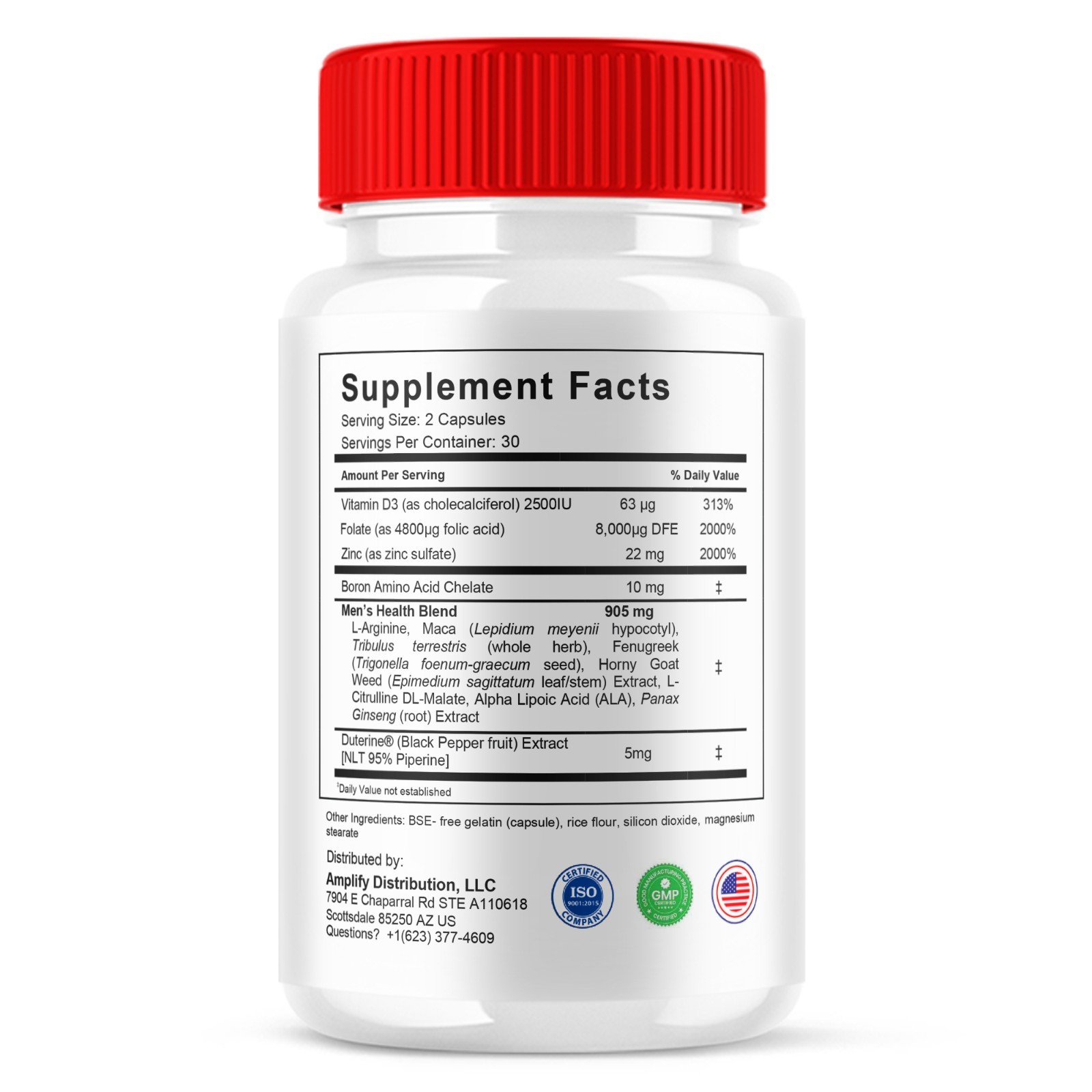 Ereturbo Advanced Performance, Ereturbo Health Support (60 Capsules)