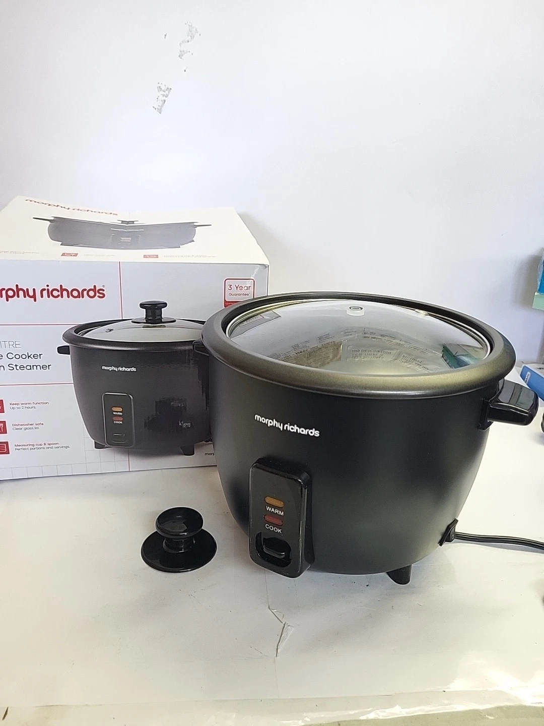 Morphy Richards 471001 Rice Cooker and Steamer REF R664 READ DESCRIPTION ❗️