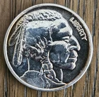 PROOF INDEAN HEAD 1 0Z SILVER ROUND BRILLIANT UNCIRCULATED TONING