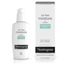 Neutrogena Oil Free Face Moisture SPF 15 118 ml. - Brand New Box Damage