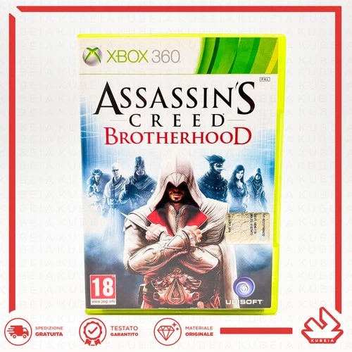 ASSASSIN’S CREED BROTHERHOOD – ITALIANO COMPLETO ORIGINALE – MICROSOFT XBOX 360