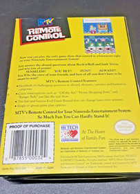 MTV Remote Control for Nintendo NES w/ Manual