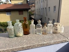 LOTTO WW1 BOTTIGLIE FARMACIA BOTTLE DIGGING KUK AUSTRIA TRENTINO SCAVO 
